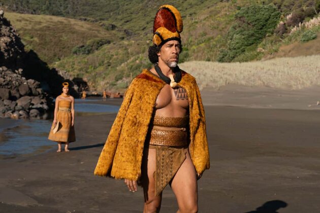 Moses Goods as Ke&lsquo;eaumoku and Luciane Buchanan Kaʻahumanu