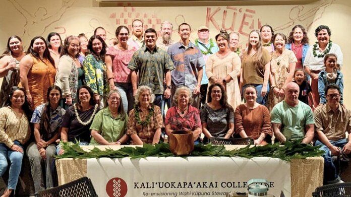 Photo: Kaliʻuokapaʻakai Collective Kūlana Kahuʻāina
