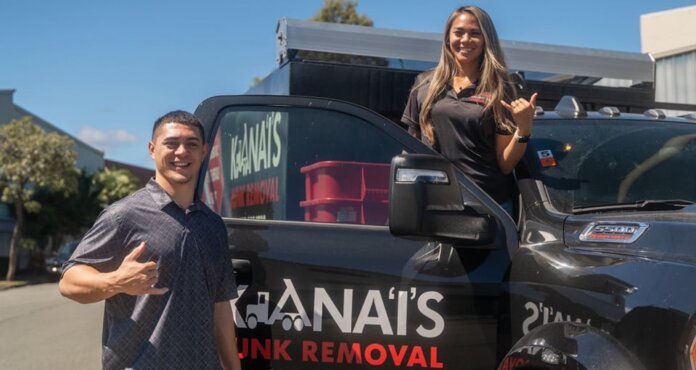 Photo: Kanaʻi Picanco and Brooks Carillo