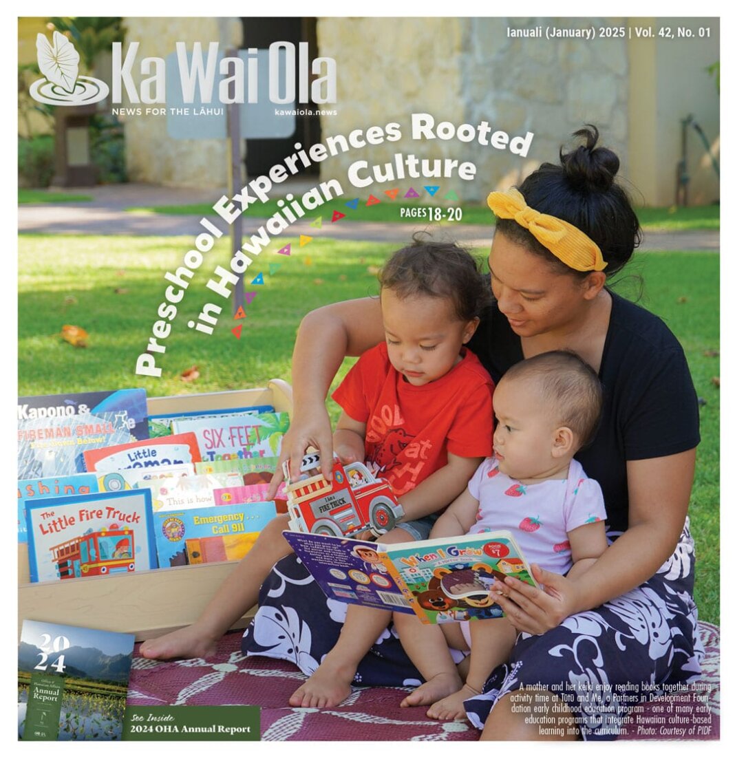 Ka Wai Ola January 2025 Cover