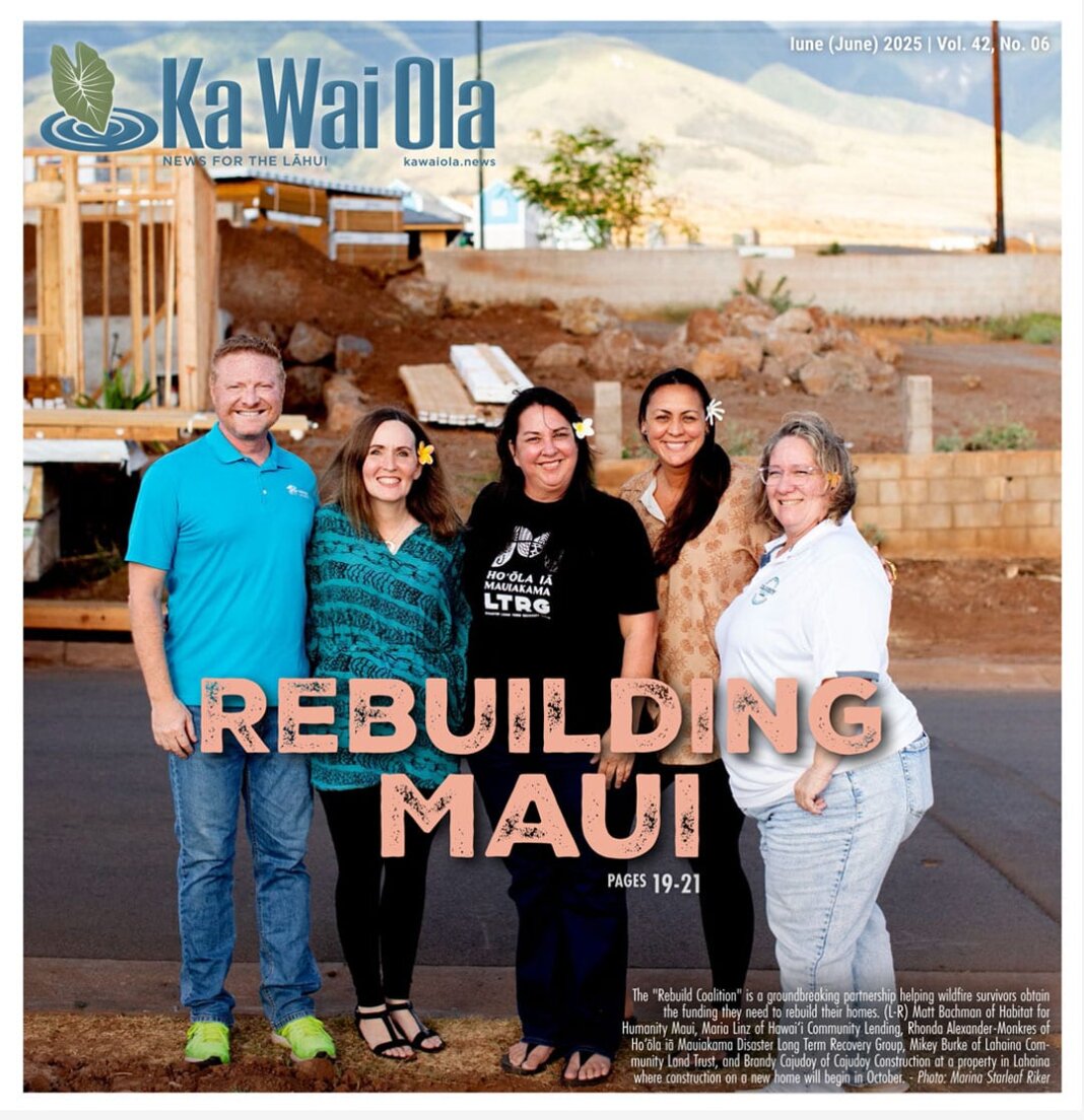 Ka Wai Ola June 2025 Issue Cover