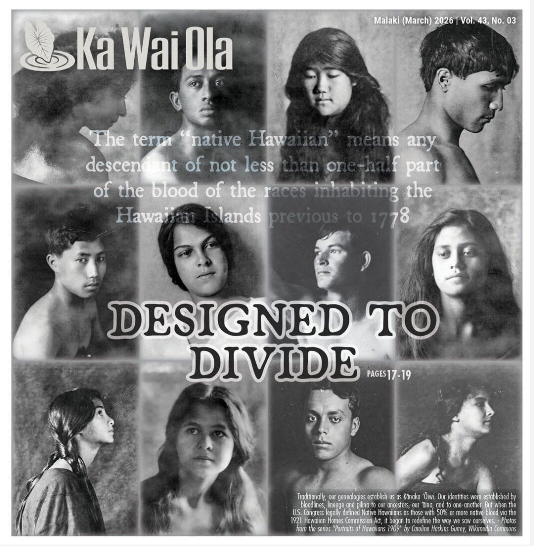 Ka Wai Ola March 2026 Issue Cover