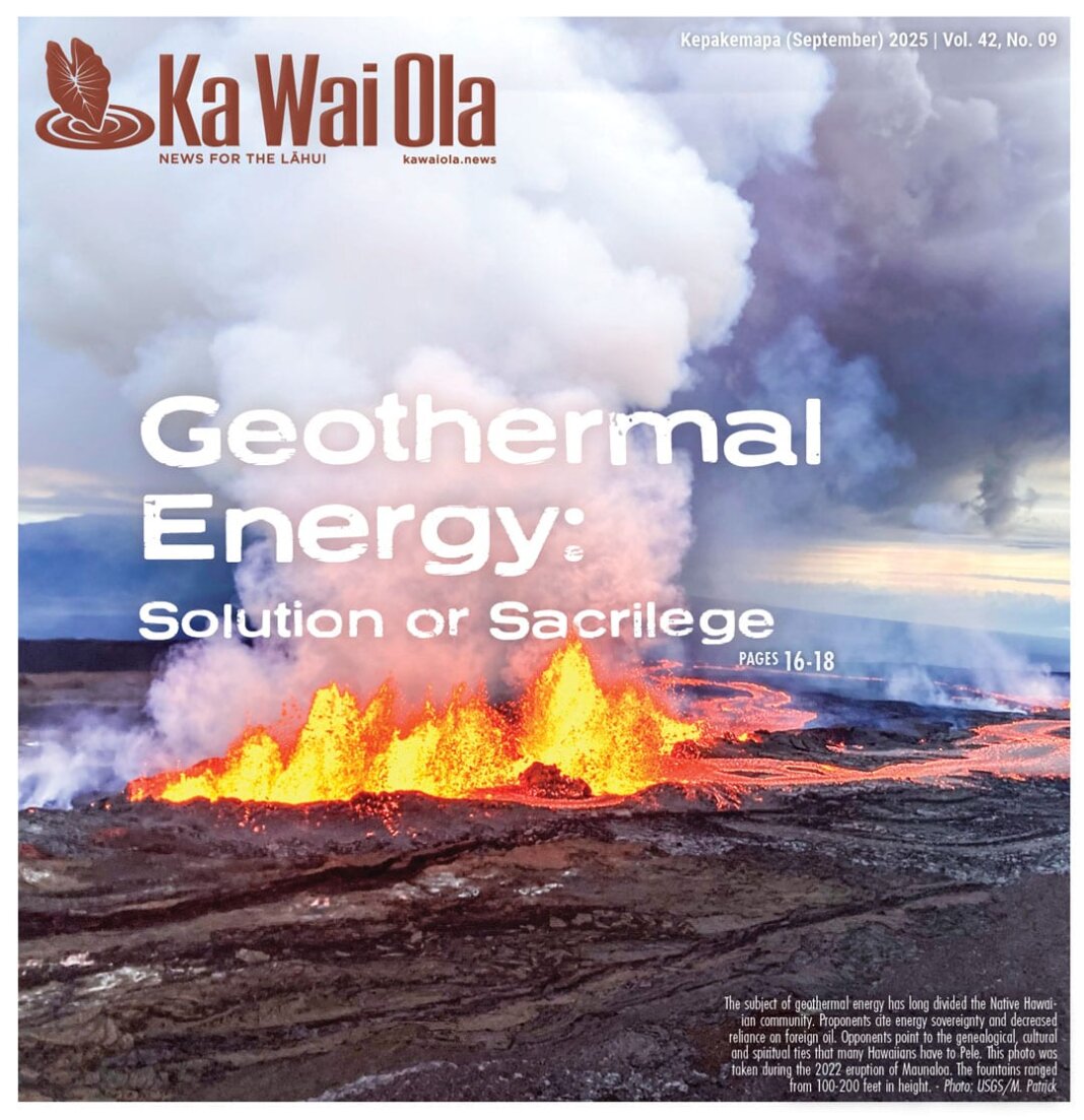 Ka Wai Ola September 2025 Issue Cover
