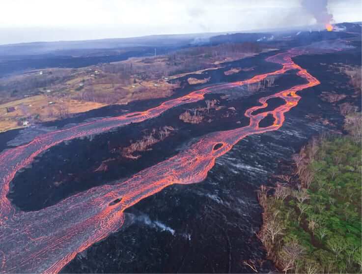 Photo: Lava Flows at Kīlauea