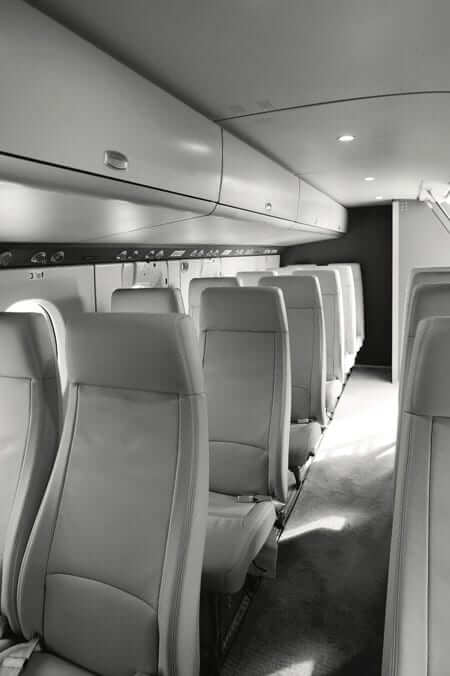 Photo: SkyCourier aircraft interior