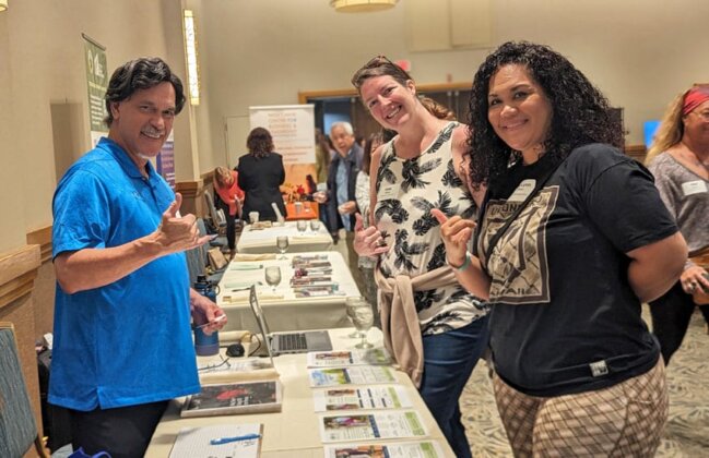 Photo: Exhibit booths at the Made in Hawaii Conference