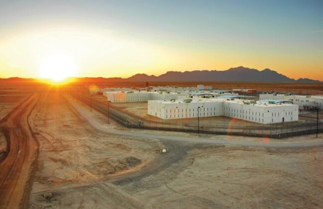 Photo: Street view of Saguaro Correctional Facility