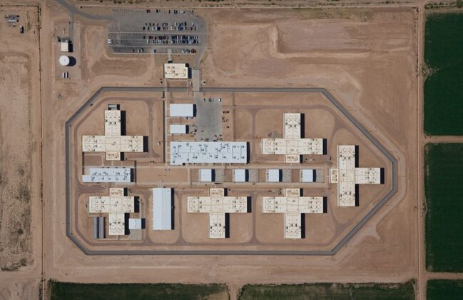 Photo: Ariel view of Saguaro Correctional Facility
