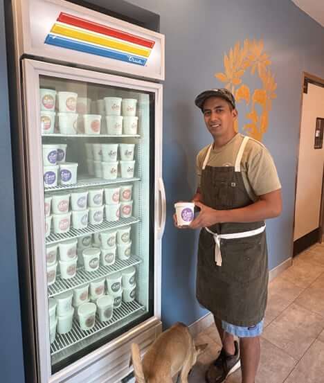 Photo: Zach Villanueva with Ice Cream Pints